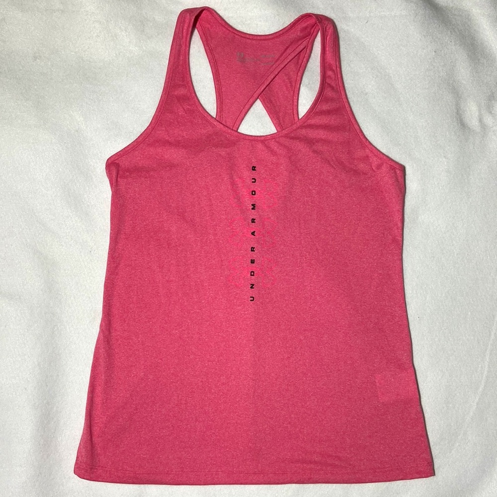 Under Armour Loose Fit Tank Top. NWOT. Heather Red. Medium. Unique Color.